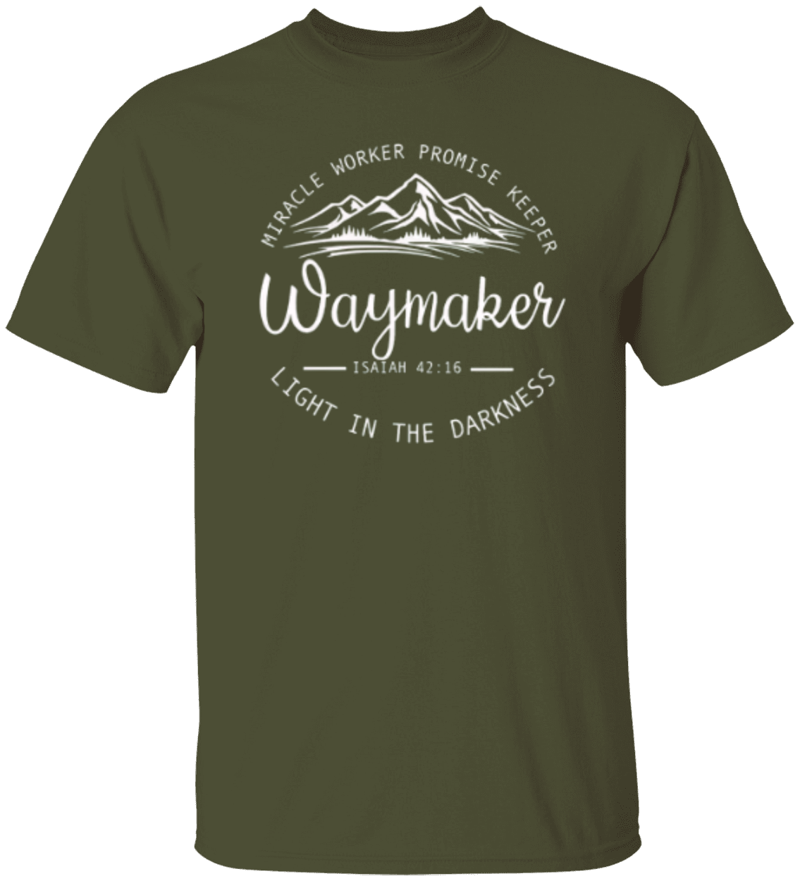 Waymaker Tshirt Isaiah 42:16