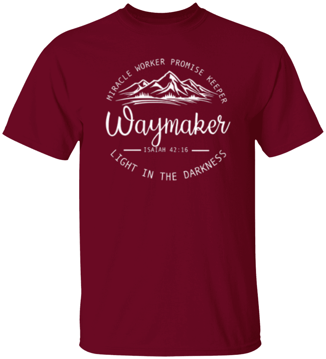 Waymaker Tshirt Isaiah 42:16