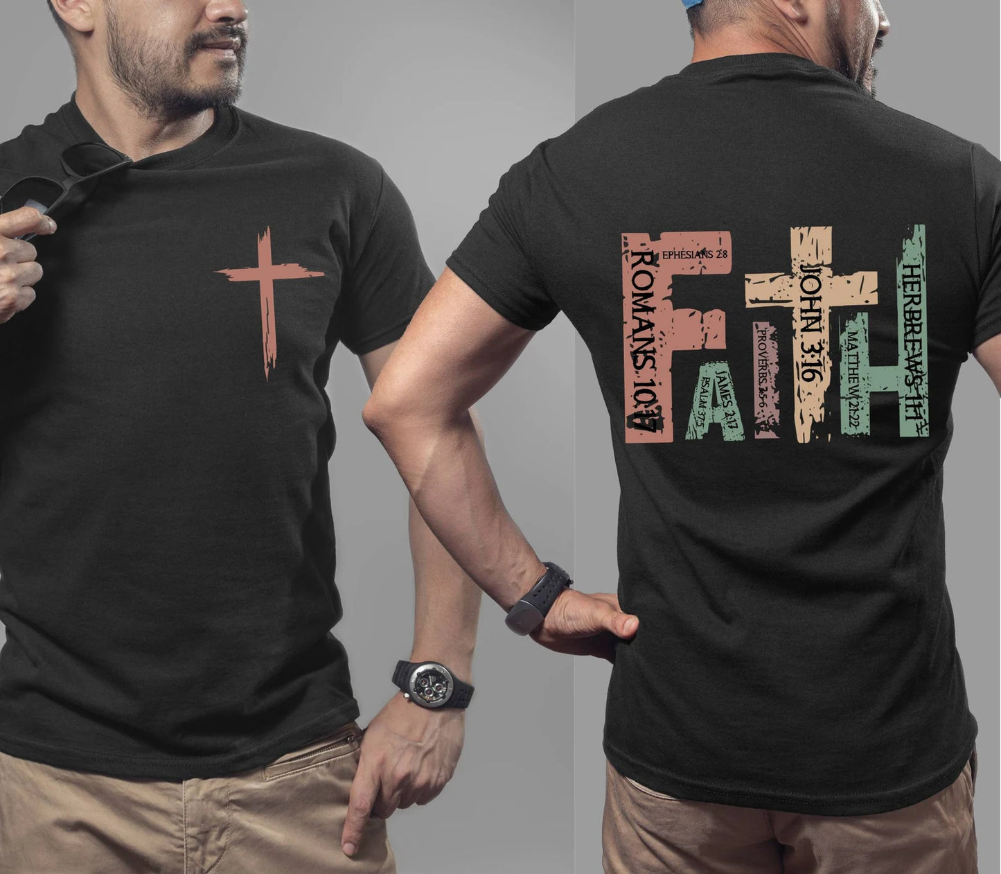 Retro Christian Shirt – Faith Tee