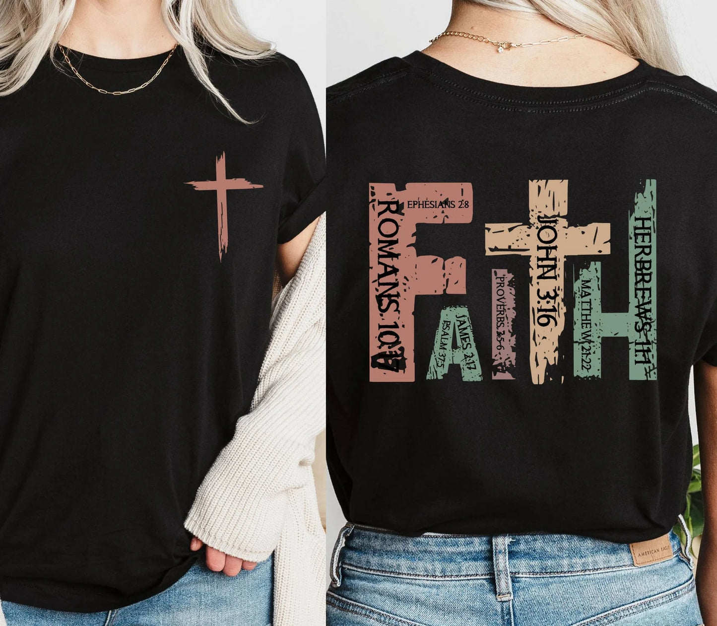 Retro Christian Shirt – Faith Tee
