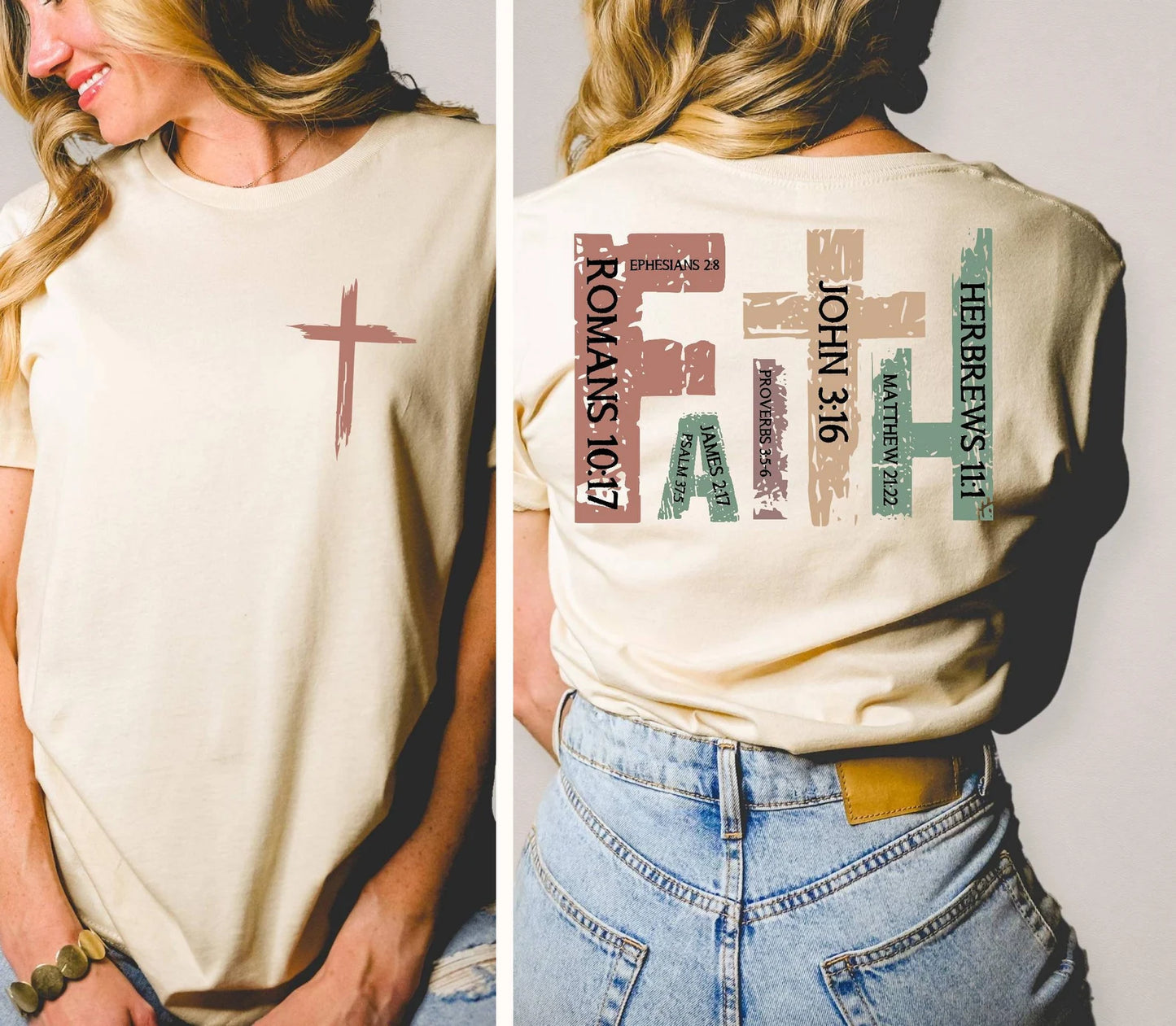 Retro Christian Shirt – Faith Tee