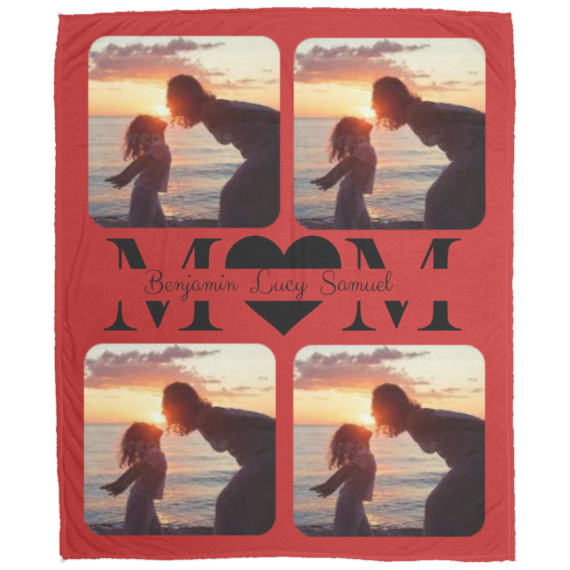 MOM Custom Photo Blanket - 50x60