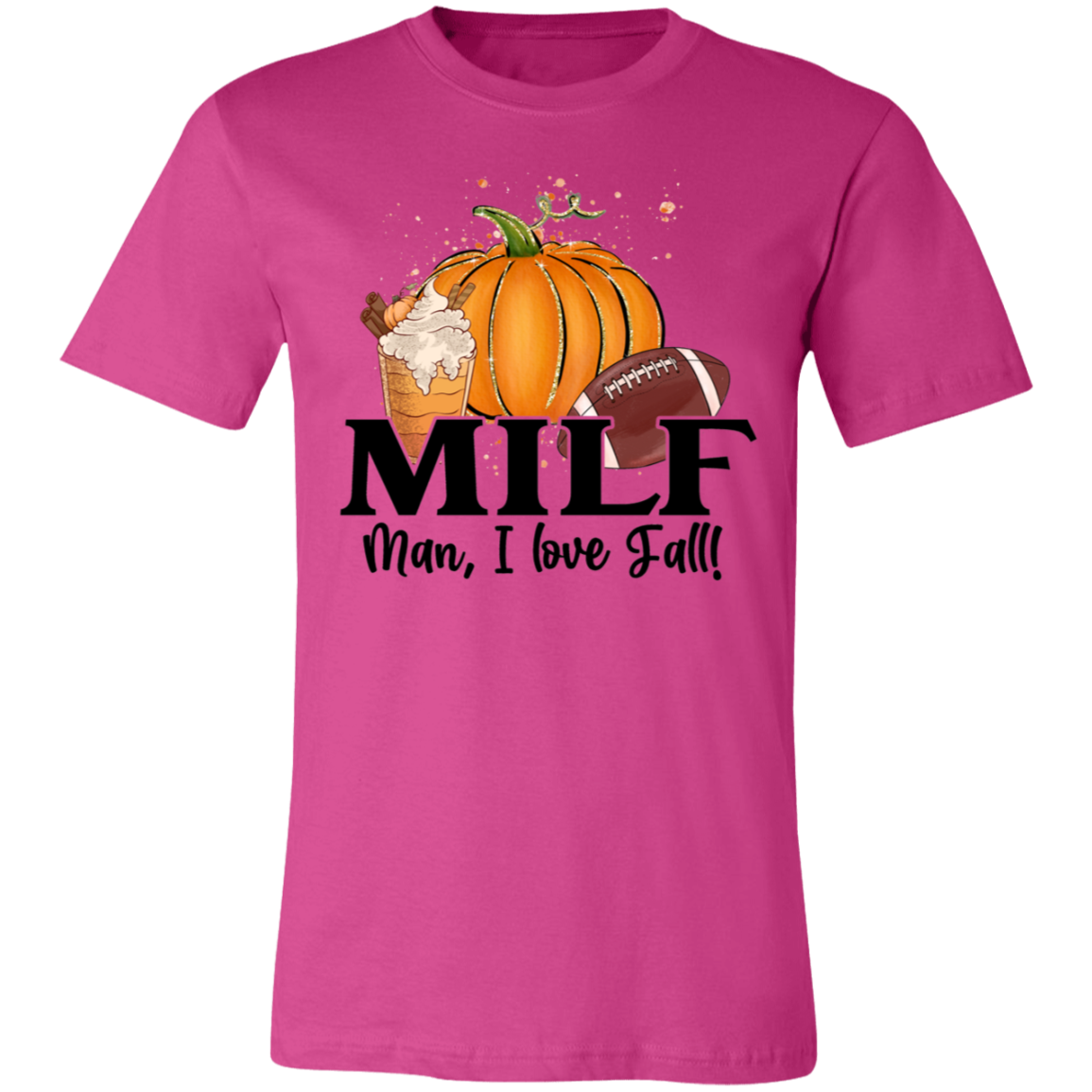 Man I Love Fall Unisex Jersey Short Sleeve T-Shirt