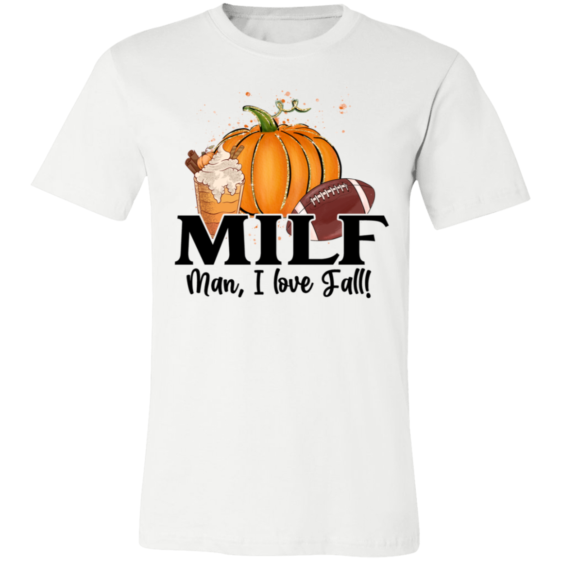 Man I Love Fall Unisex Jersey Short Sleeve T-Shirt