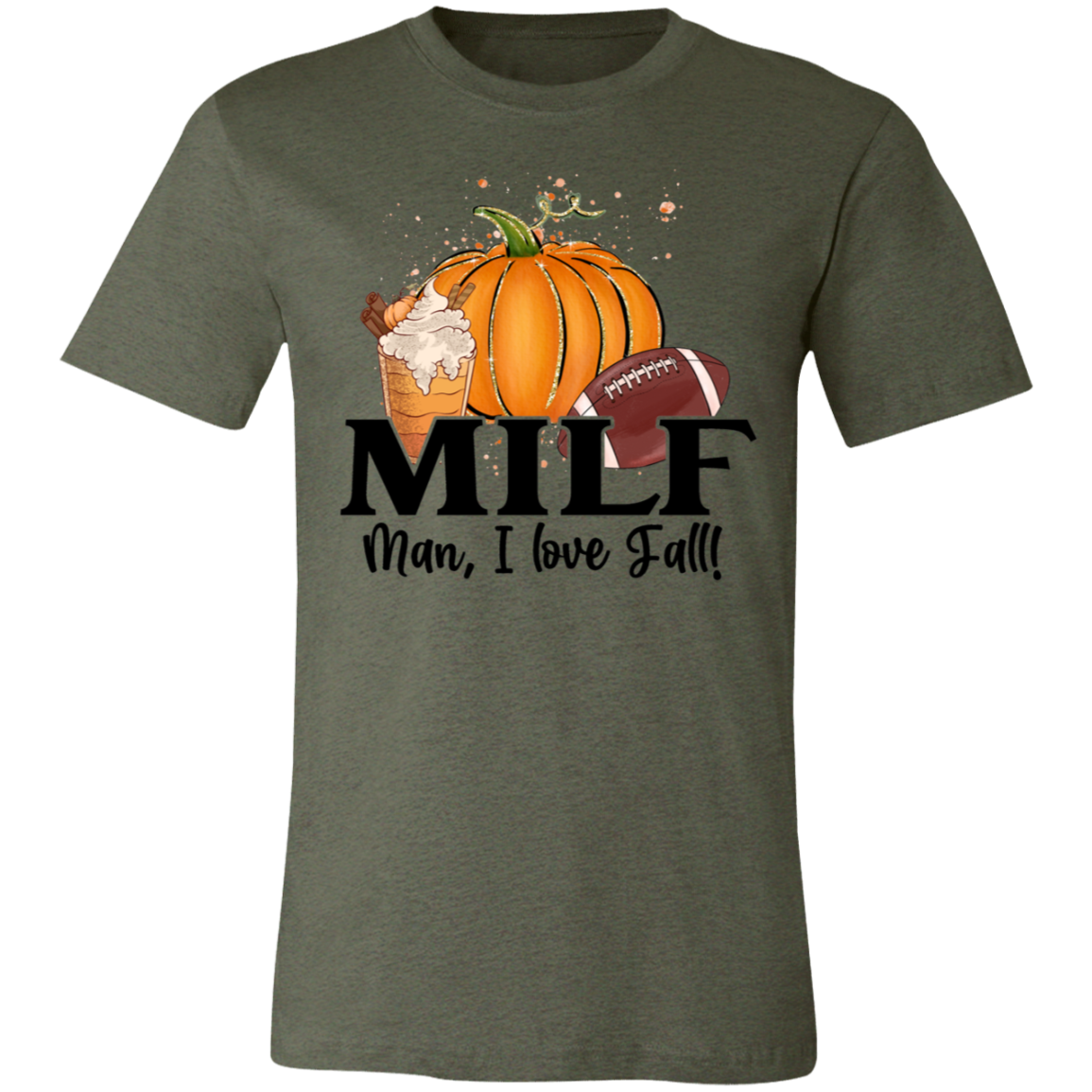 Man I Love Fall Unisex Jersey Short Sleeve T-Shirt