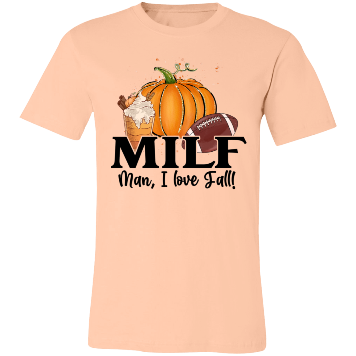 Man I Love Fall Unisex Jersey Short Sleeve T-Shirt