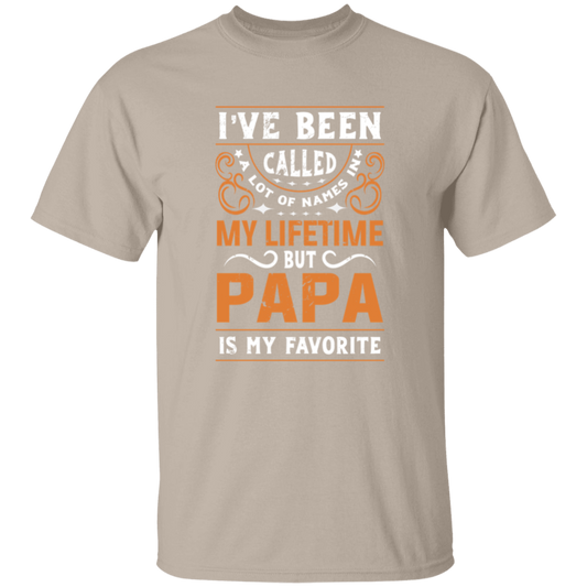 Papa is my favorite Name T-Shirt