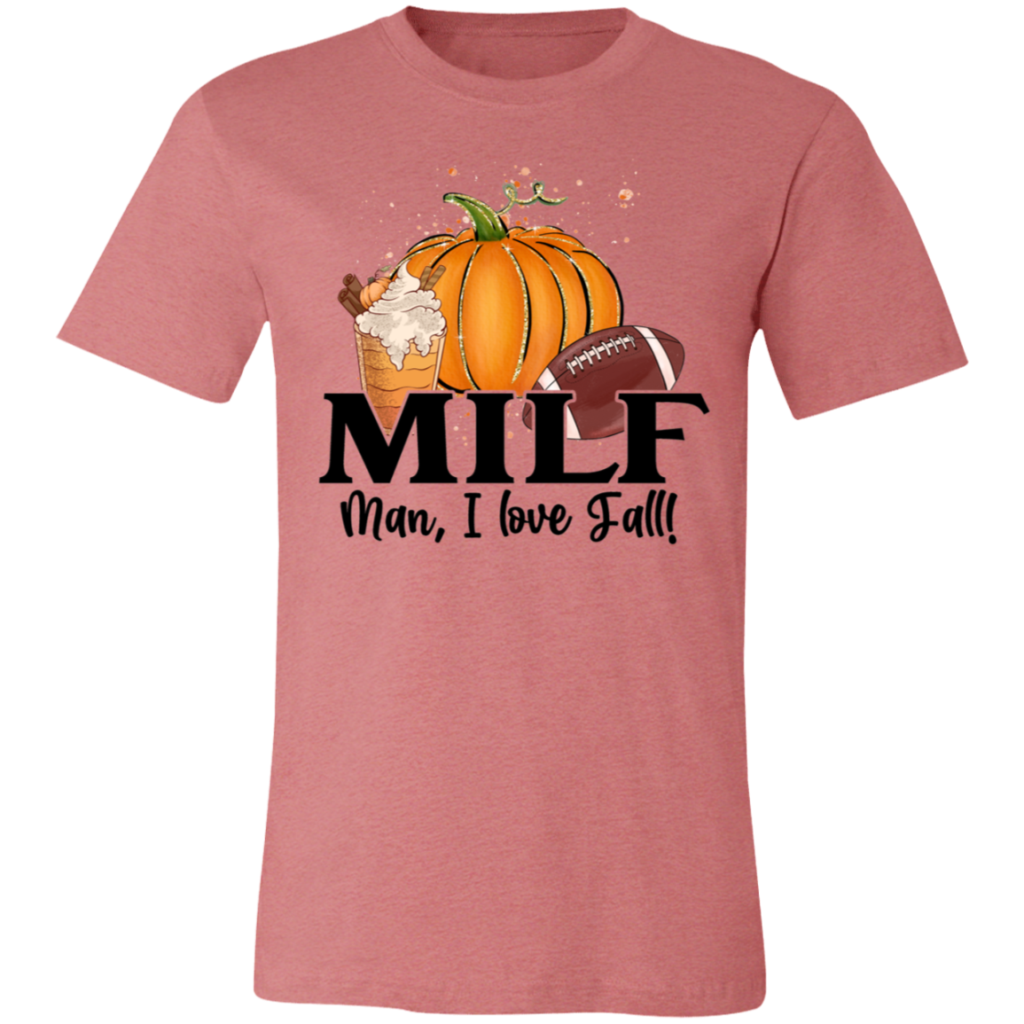 Man I Love Fall Unisex Jersey Short Sleeve T-Shirt