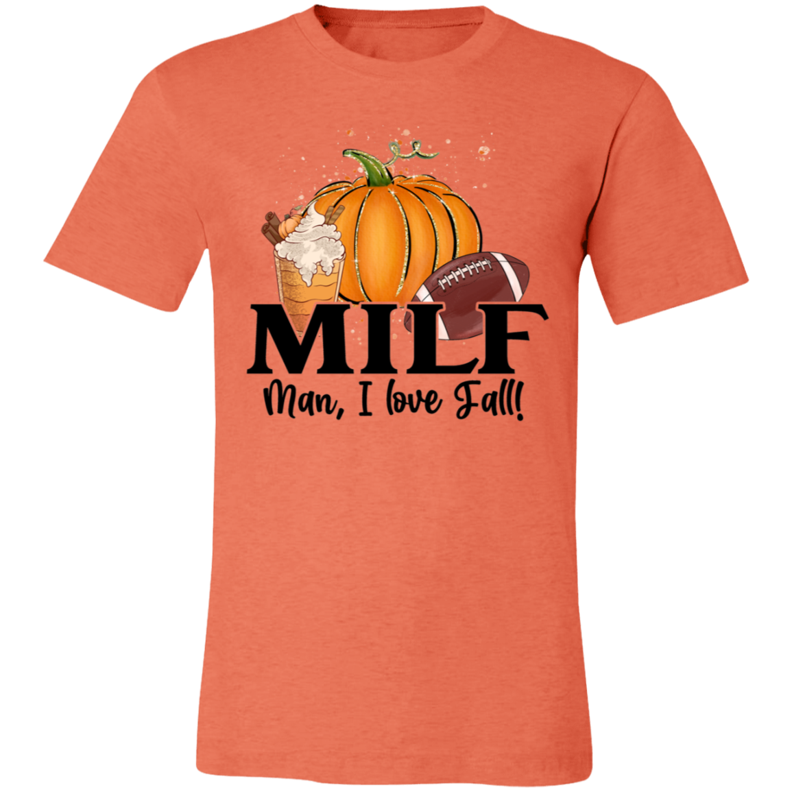 Man I Love Fall Unisex Jersey Short Sleeve T-Shirt