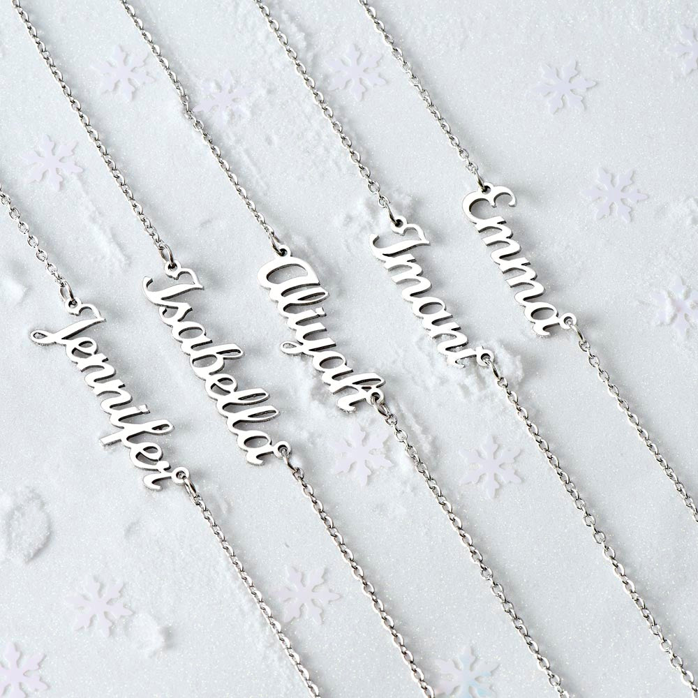 Custom Name Necklace Personalized