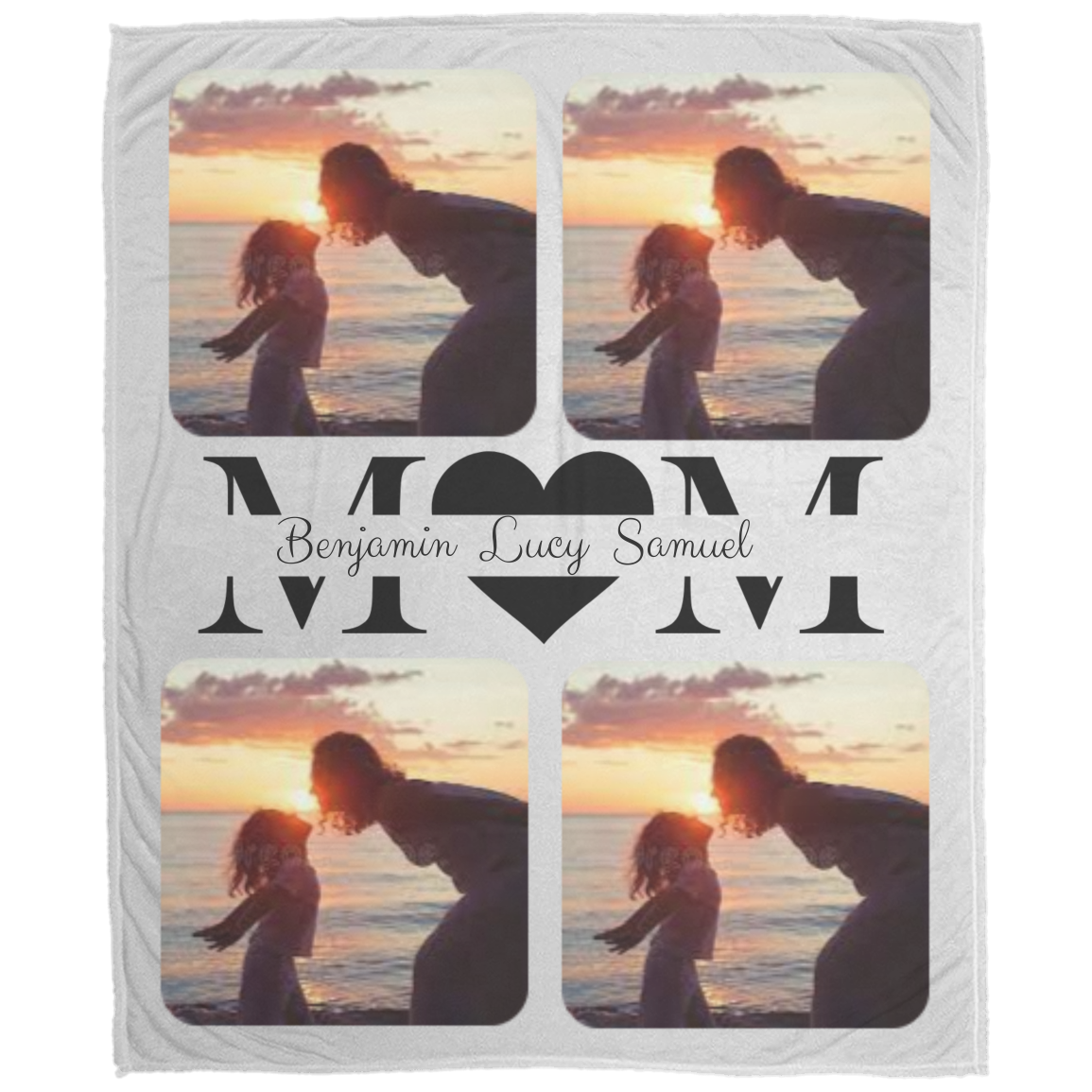 MOM Custom Photo Blanket - 50x60