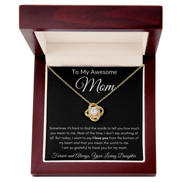 Loving Daughter Necklace Gift