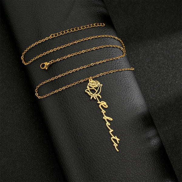 Blooming Birth Flower Necklace