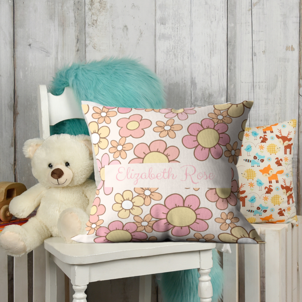 Daisy Personalized Fleece Baby Blanket