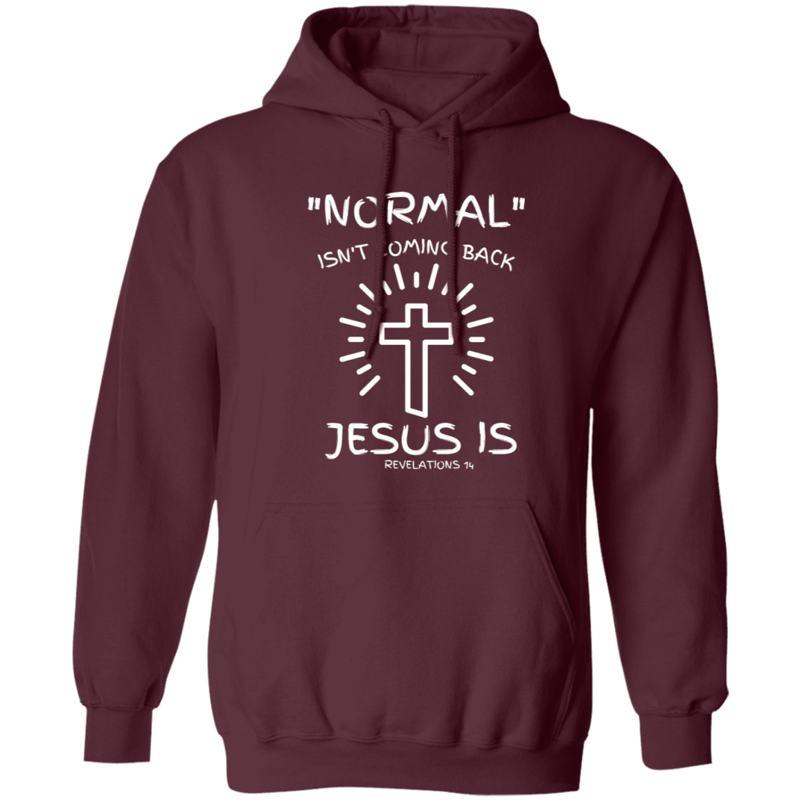 Jesus Coming Unisex Pullover Hoodie S-3XL