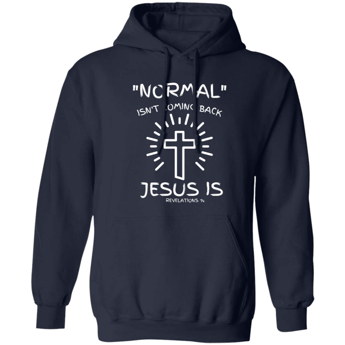 Jesus Coming Unisex Pullover Hoodie S-3XL