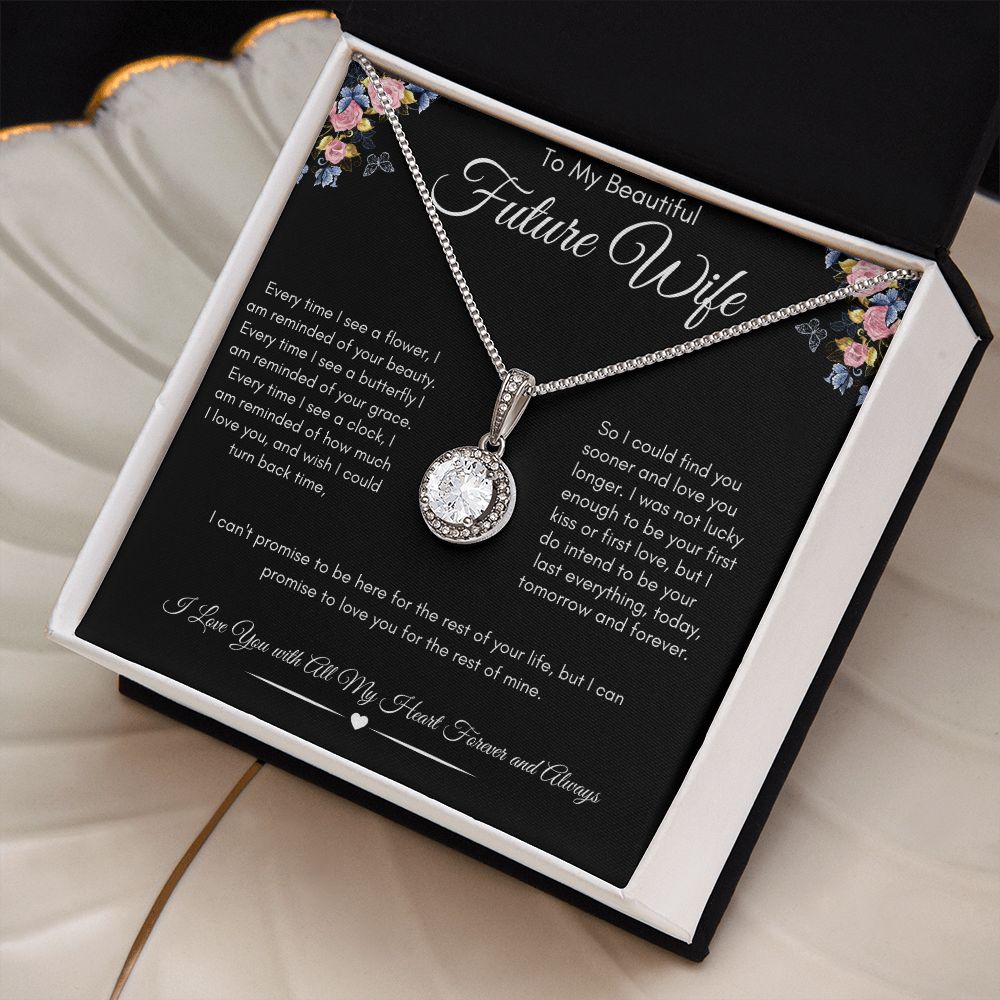 To My Beautiful Future Wife Eternal Hope Necklace