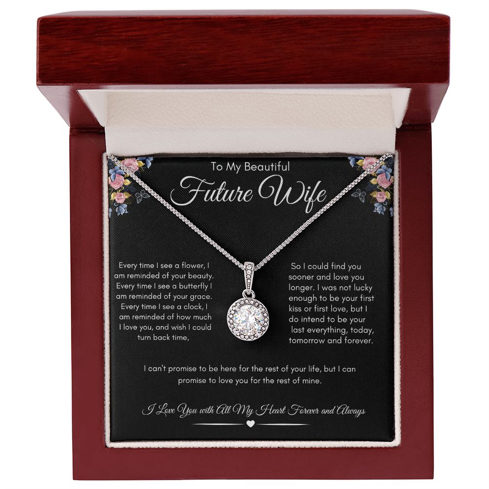 To My Beautiful Future Wife Eternal Hope Necklace