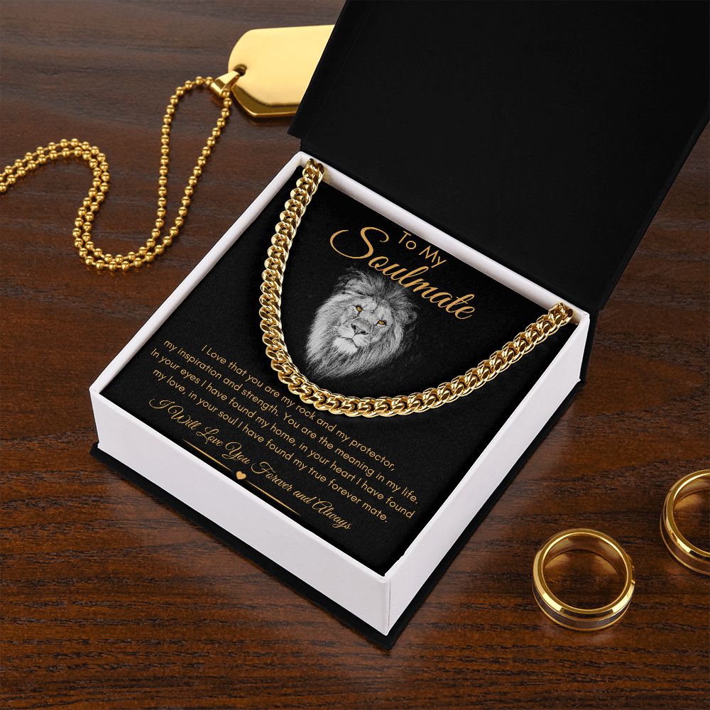 To My Soulmate Gold Cubin Link