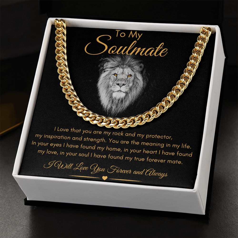 To My Soulmate Gold Cubin Link