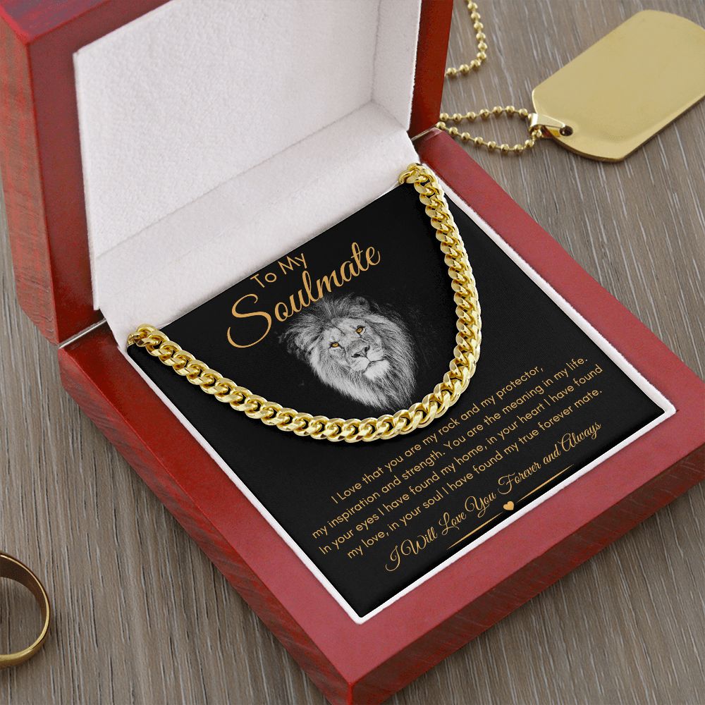 To My Soulmate Gold Cubin Link