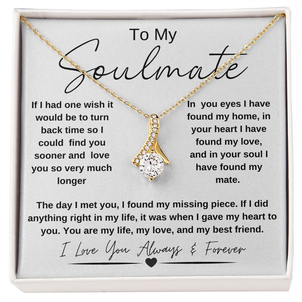 To My Soulmate - Alluring Necklace