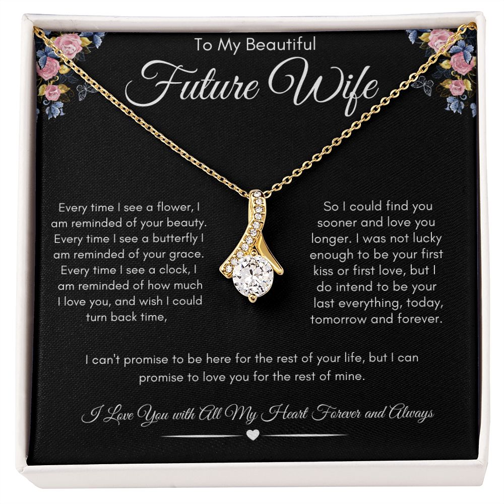 To My Beautiful Future Wife Alluring Beauty Necklace