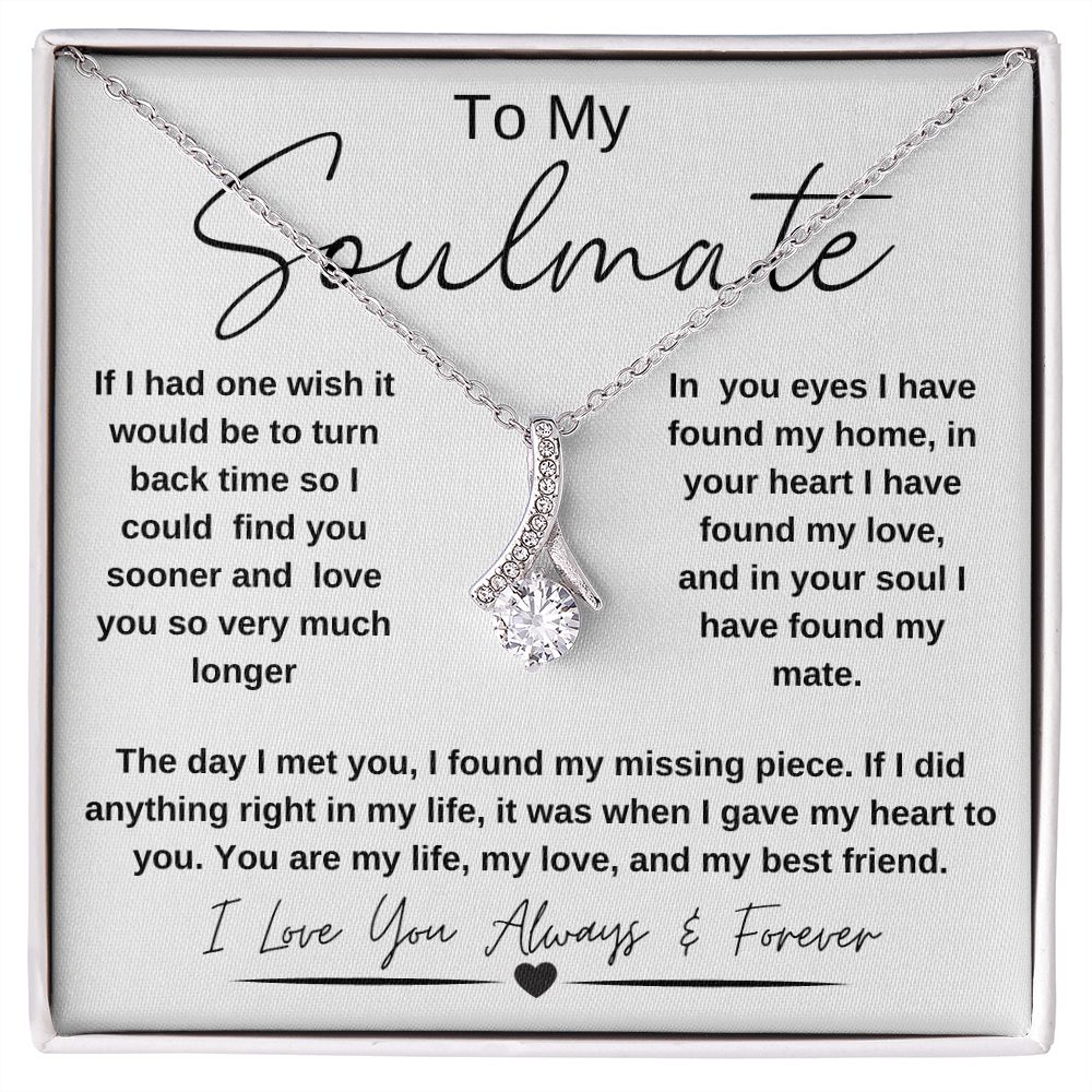 To My Soulmate - Alluring Necklace