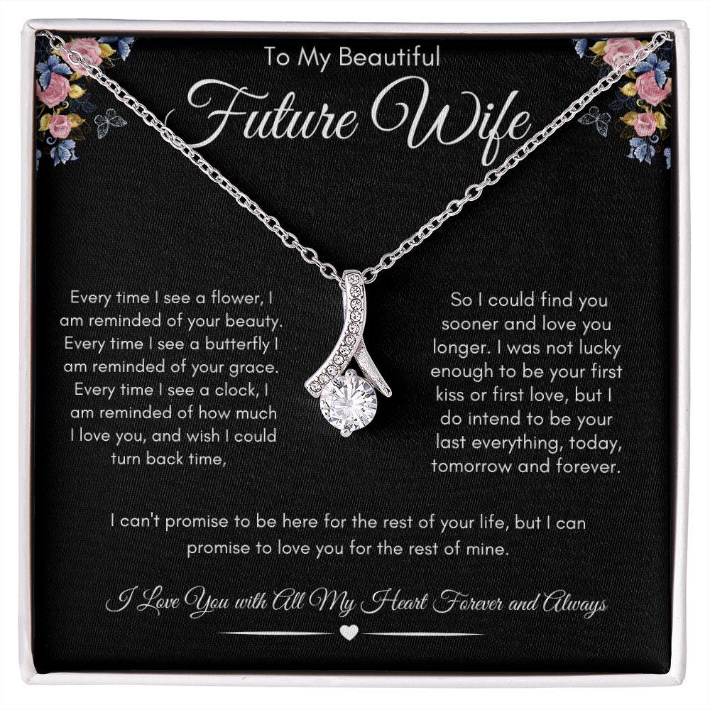 To My Beautiful Future Wife Alluring Beauty Necklace