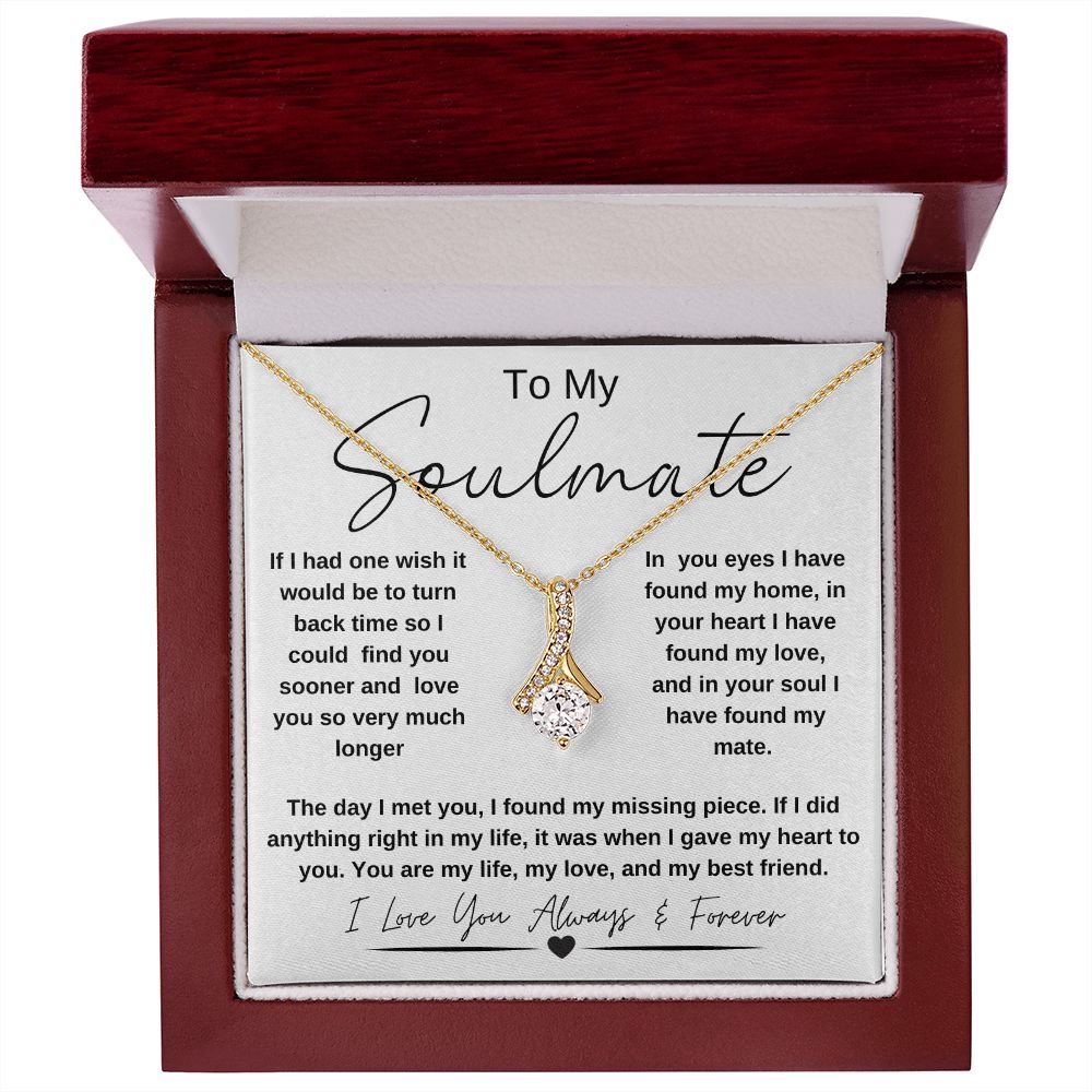 To My Soulmate - Alluring Necklace