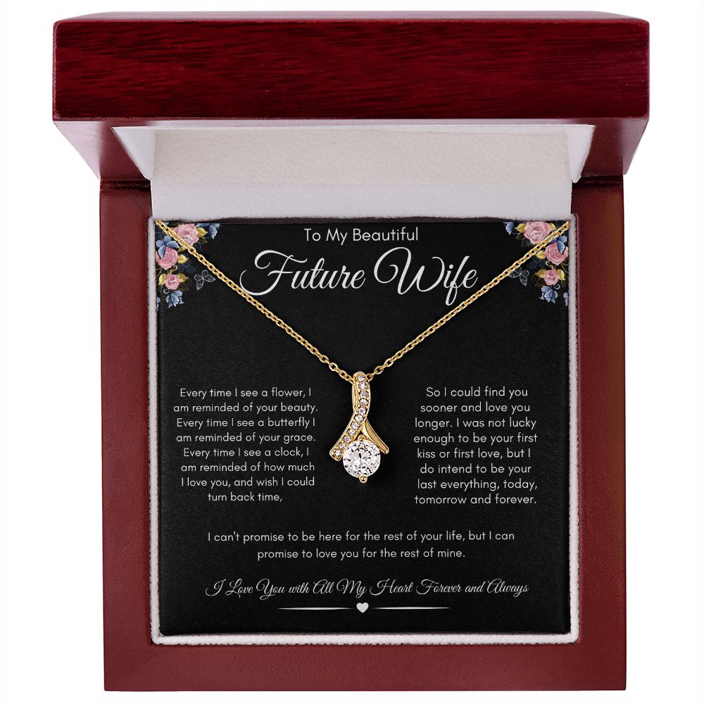 To My Beautiful Future Wife Alluring Beauty Necklace
