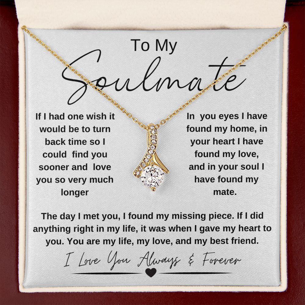 To My Soulmate - Alluring Necklace