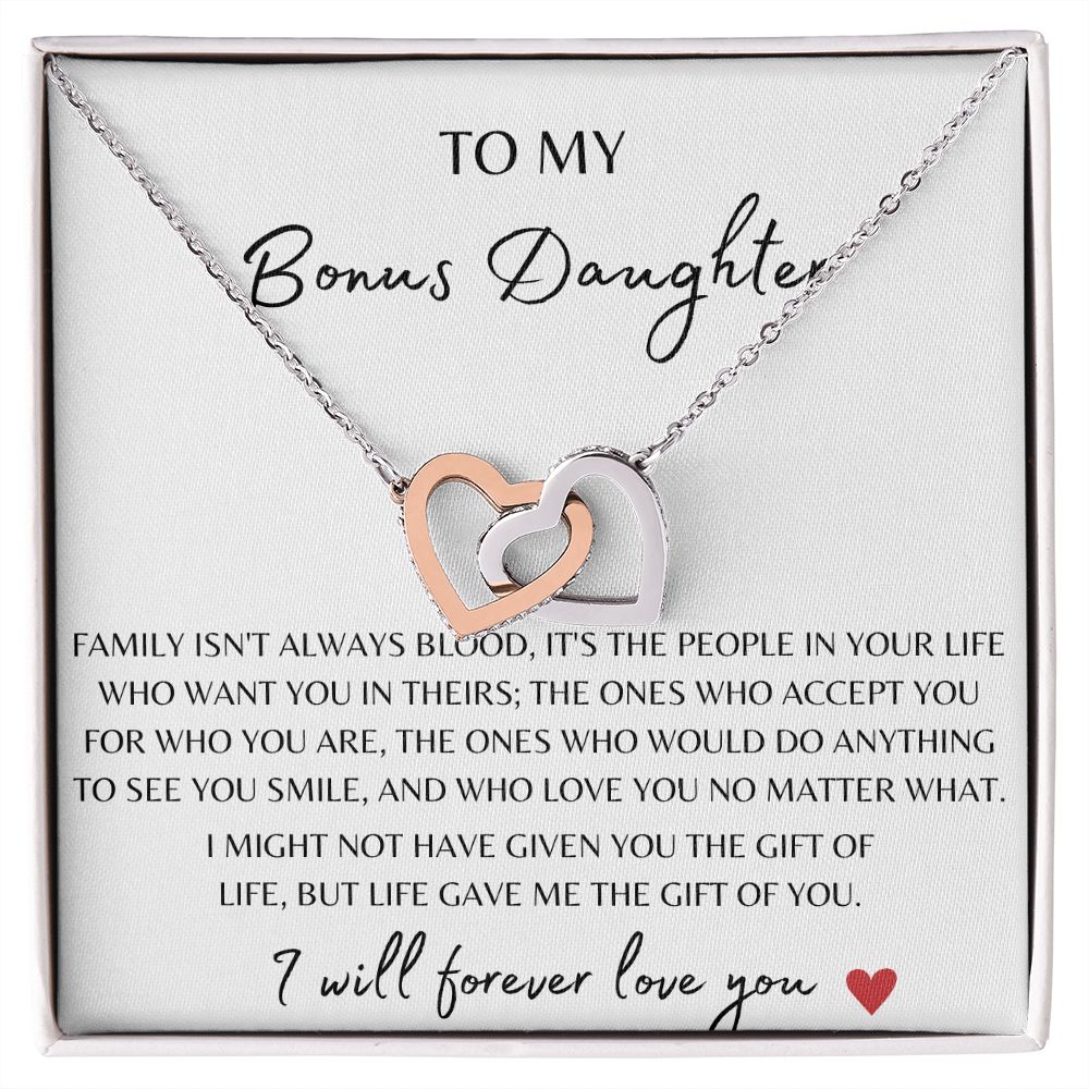 Bonus Daughter | Interlocking Hearts