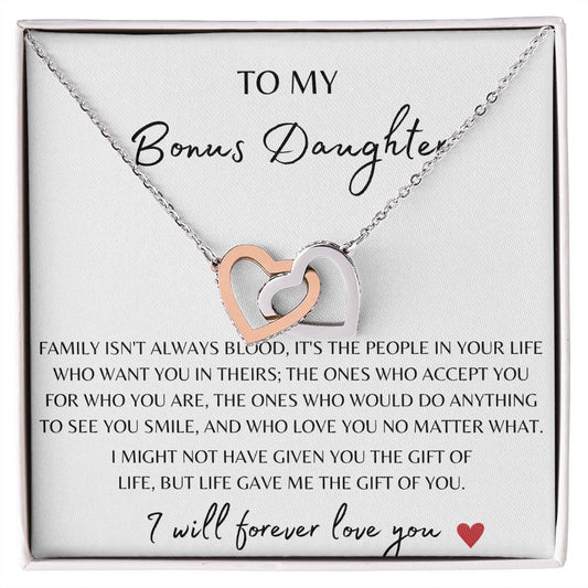 Bonus Daughter | Interlocking Hearts